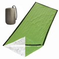 thumbnail image 1 of cámping Tubo de emergencia Tienda de campaña Refugio Saco de dormir Manta para acampar Caminata (Verde) FLhrweasw Nuevo, 1 of 9