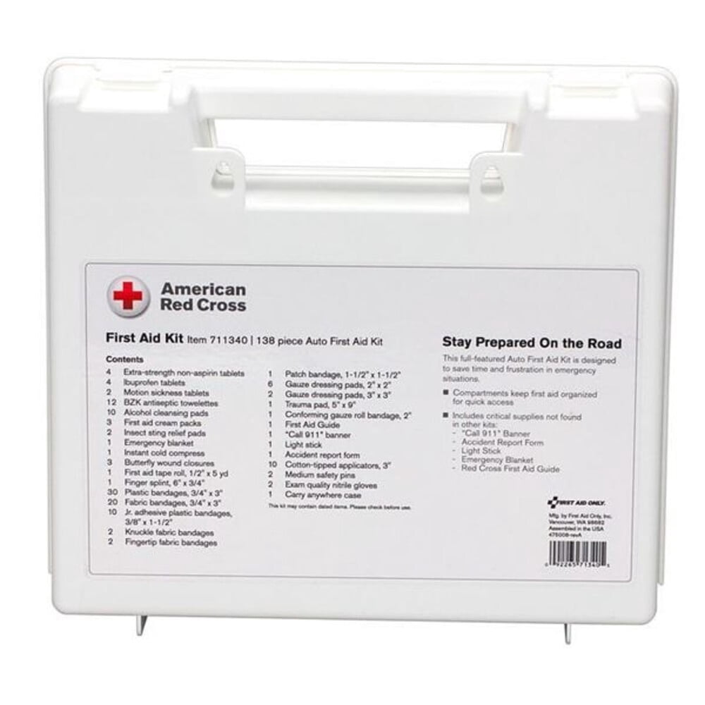 Bulk First Aid kit, Plastic, 10 Person 711340