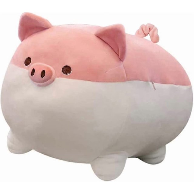 Stuffed Animal Pig Toy Anime Kawaii Plush Pig Soft Pillow, Plush Toy Gifts For Boys Girls (pink, 15.7")