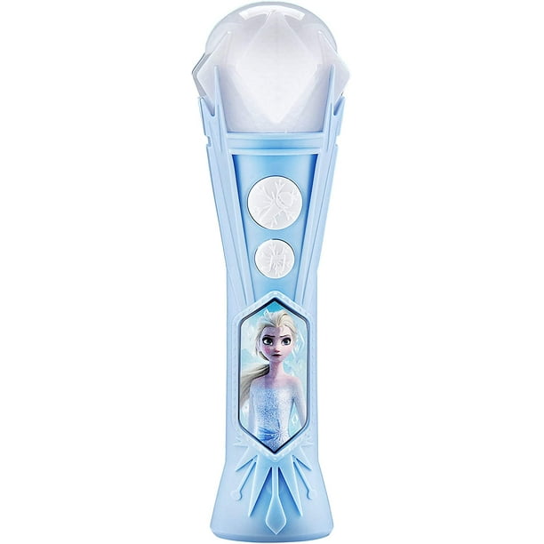 eKids Disney Frozen 2 Toy Microphone for Kids with Builtin Music and