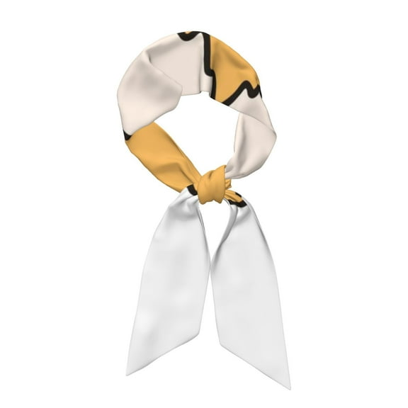 Cauagu Prince Corgi Dog Pattern Scarf for Women,Neck Scarf Women's Wrap Scarf Head Shawl Long Scarf Accessory Scarf Fall Gift