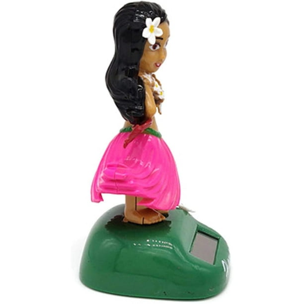 Figurine Solaire Dansante, Danseuse Hawaienne Voiture Qui Bouge, Jouet  Voiture Solaire Balançoire Poupée Hawaiian Fille Danse Jouet, Figurine Hawaïenne  Voiture Décoration De Voiture Solaire YH 