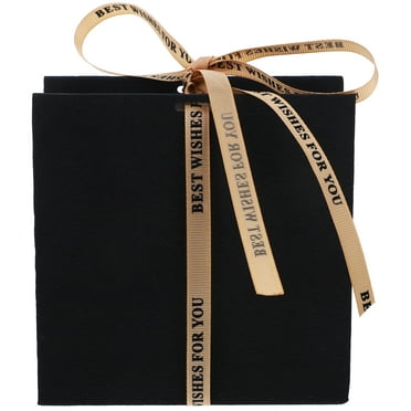 Magnetic Gift Packaging Box Magnetic Closure Small Gift Box Paper Box with Ribbon