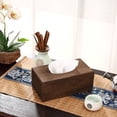 thumbnail image 4 of Wooden Tissue Box Cover, Napkin Dispenser, Suitable for Home Decoration, Bedroom, Dining Table, Office, 4 of 7