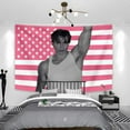 thumbnail image 3 of N-Nicholas C-Chavez Pink American Flag Tapestry Funny Tapestry Banner Wall Hanging Bedroom Room Dorm Decoration Background Cloth, 3 of 9