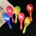 thumbnail image 5 of Vibrant LED Color Changing Plastic Maracas 6 Dynamic Light Patterns Perfect For DJ Event Gatherings, 5 of 9
