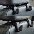thumbnail image 4 of Car Seat Headrest Hooks - 2Pcs Leather Car Seat Hooks, Multi-Functional Car Seat Back Hooks, Hidden Car Storage Hooks, for Car Interior Organing Storage, 4 of 5