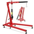 thumbnail image 1 of GloryStar Grue Moteur Pliable 2 Tons, 4400LB avec 6 Roues Rotatives, Bôme Télescopique Réglable pour Usine et Entrepôt, 1 of 7