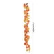 thumbnail image 3 of Herunwer Simulated Maple Leaf Vines Leaves Halloween Thanksgiving Festival Decoration Room Living Room Scene Layout Simulated Vines, 3 of 6