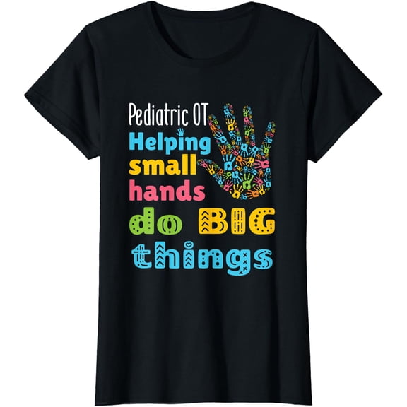 Helping Small Hands OT Pediatric Occupational Therapy T-Shirt
