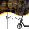thumbnail image 2 of Candado para scooter eléctrico Honszex de 105 cm con combinación de 5 dígitos, 2 of 7