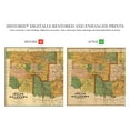 thumbnail image 3 of 1892 Map of the Indian and Oklahoma Territories - Vintage Map of Oklahoma Wall Art - Vintage Oklahoma Map - Indian Territory Map - Oklahoma Map Poster, 3 of 8