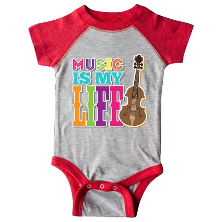 

Inktastic Violin Music is my Life Gift Baby Boy or Baby Girl Bodysuit