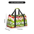 thumbnail image 3 of Easygdp Merry Christmas Bolsa de Gimnasio, Bolsa de Viaje Duffel, Bolsa de Fin de Semana con Compartimentos, Bolsa de Mano para Noche, 3 of 7