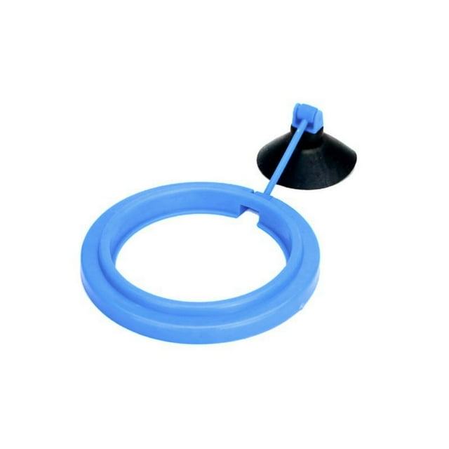 Aquarium Food Storage Solution for Fish Feeding Ring with Floating Design and Strong Suction Cup Enhances Feeding Experience for Picky Eaters Material Practical Tank Accessory