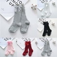 thumbnail image 4 of 0-4Years Toddlers Baby Kids Socks Knee High Bows Cute Girls Socks Long Tube Sock Children, 4 of 5