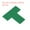 Green, variant on Uxcell 5s Location Marking Corner 2x2x0.8" 25 Pack T Shaped Floor Marker for Table, Desk, Floor, Green