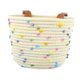 thumbnail image 3 of Cesta de bicicleta para niños, cesta delantera para bicicleta, bolsa de carga, cesta de triciclo con cuerda de algodón Beige, 3 of 9