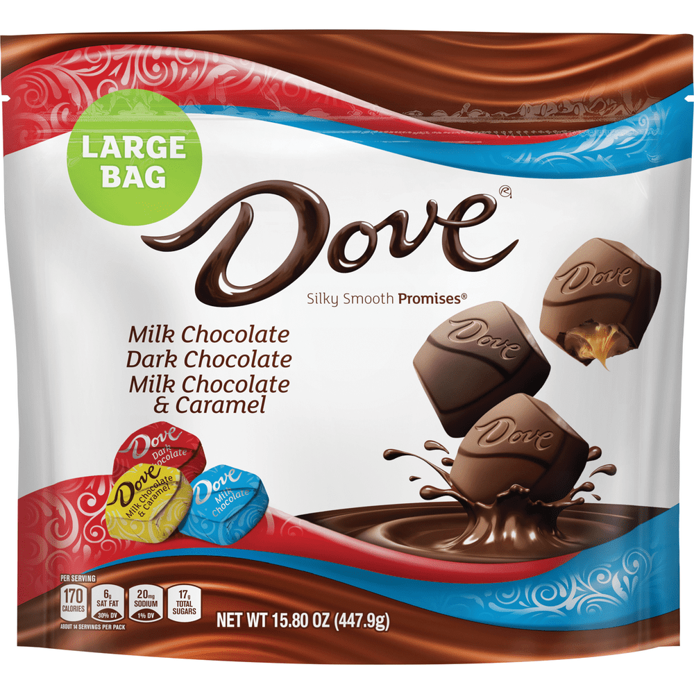 DOVE PROMISES Variety Mix Chocolate Candy 15.8-Ounce Bag - Walmart.com