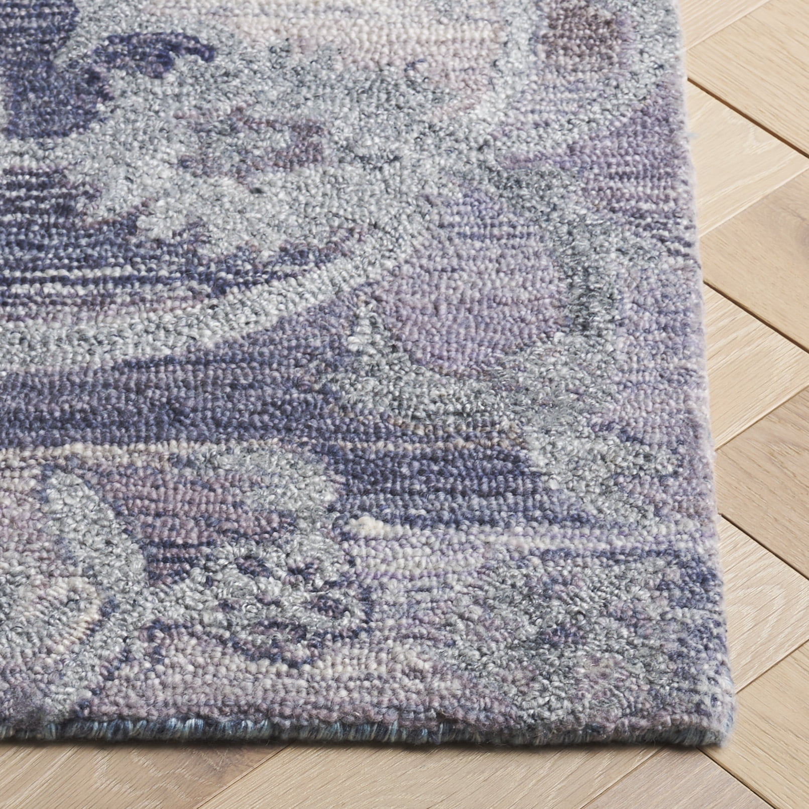 SAFAVIEH Anatolia Jamaar Floral Area Rug, Violet/Purple, 5' x 8'