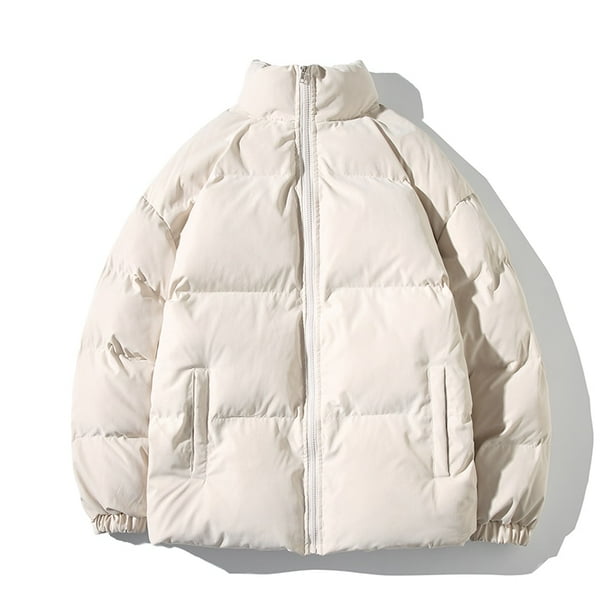 Chaqueta de invierno para hombre, Parkas gruesas, abrigo cálido para hombre, cuello levantado, Color sólido, Parka informal, moda para mujer, nueva ropa de calle 5XL Tan Jianjun unisex