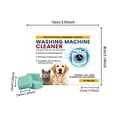 thumbnail image 3 of Btomtd 12PCS Washing Machines Cleaning Tablets Washer Tank Cleaner Tablets Deep Stain Remover Refreshing And Odor Eliminators For Daily Use, 3 of 9