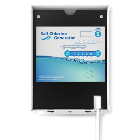 25000 Gallon Swimming Pool Salt Water Chlorine Generator System 13 Titanium Plates