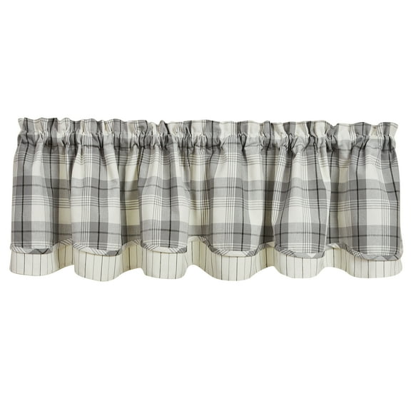 Park Designs Limestone Lined Layered Valance 16"L