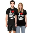 thumbnail image 1 of Couple Matching Shirt Personalized Couple Matching T shirt for couple Summer Casual Tee Top for Boyfriend Girlfriend t Shirts for Boyfriend Girlfriend Couple Gifts Valentine's Day Summer Outfit Tee F, 1 of 5