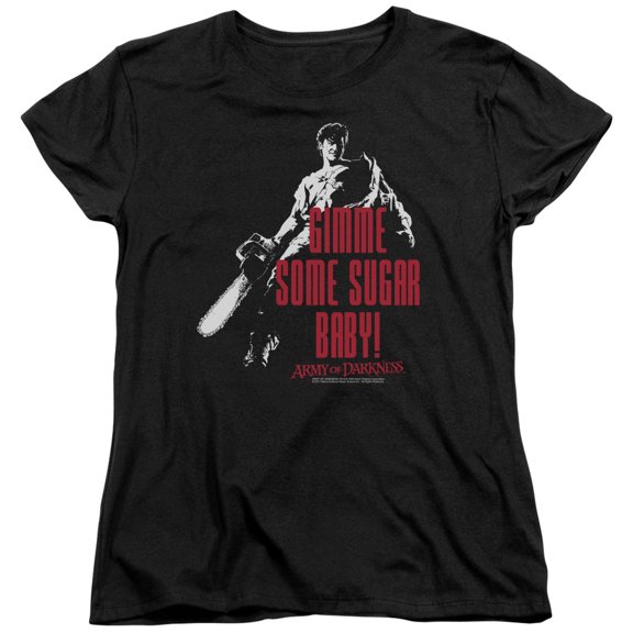 Army Of Darkness Sugar Women's T-Shirt Black