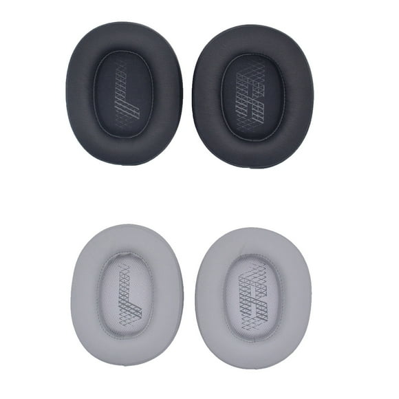 Ear Pad Cushions Head-mounted Gaming Headphones for JBL Oval Noise Cancelling Earmuff Gamer On-ear Replacement for JBL LIVE500BT Gray