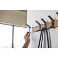 thumbnail image 3 of YAMAZAKI home Rin Wall-Mounted Coat Hanger Brown, 3 of 5