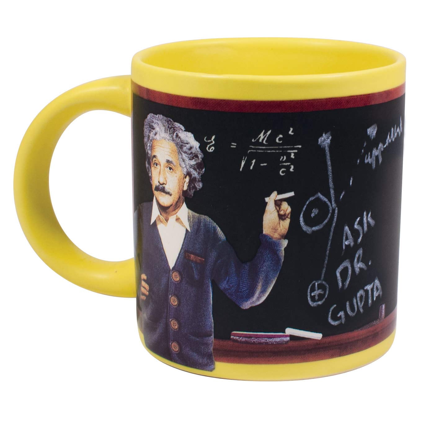 Mug Albert Einstein's Balckboard Coffee Cup New 5376
