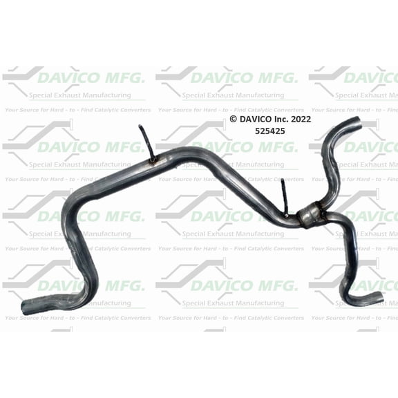 Davico Mfg 525425 Exact-Fit Exhaust Pipe