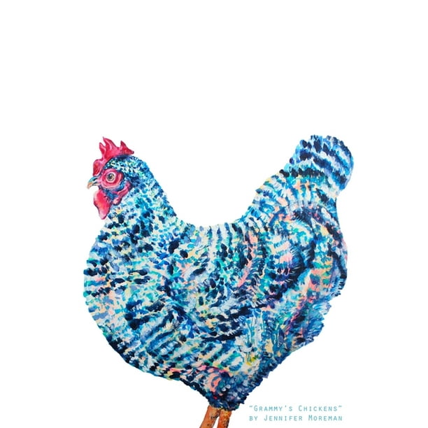 Download Grammy S Chicken By Jennifer Moreman Barred Rock Hen 6x9 130 Page Wide Rule Notebook By Artist Paperback Walmart Com Walmart Com
