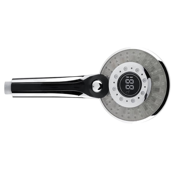 Moyic Cabezal de ducha LED, Control Digital de temperatura, cabezal de baño de lluvia, filtro rociador para duchas, modo de pulverización de agua, Juegos de accesorios de baño 1# Moyic HA000239-01B