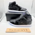 thumbnail image 3 of N I-K-E A i r-Jor-dan 1 Mid SE Space Jam Concord Black DV1308-004 Men's Size, 3 of 6