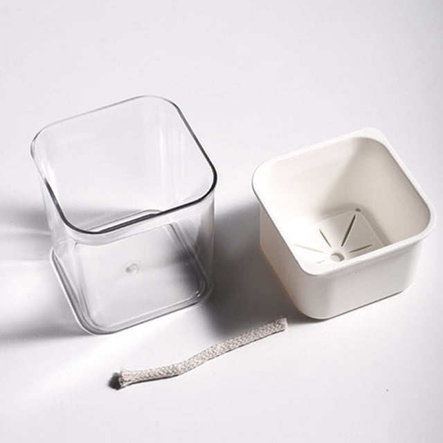 Plant Pot,Water Absorption Planter Indoor Self Absorbed Watering Pot Plant Stand Next-Gen Design