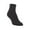 Black, variant on World's Softest Men's Classic Quarter Crew Socks Stone XL