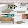 thumbnail image 3 of Home Weavers Modesto Bath Rug 100% Cotton Non-Slip Bathroom Rug Set Machine Washable Bathroom Rug-17"x24", Bath Rug- 21"x34", Linen Color 2 Piece Bath Rug set, 3 of 9