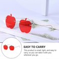 thumbnail image 3 of 1Pc Apple-shape Sunglasses Funny Party Frameless Sunglasses Photography Prop, 3 of 3