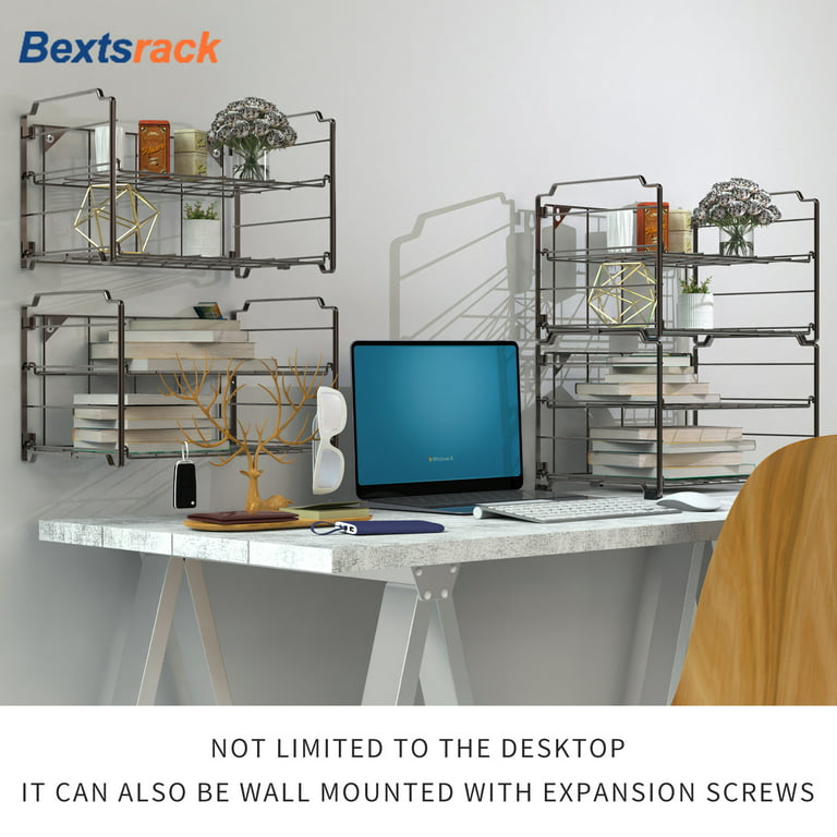 Bextsrack 2-Layers Adjustable Length House Organization And