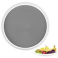 thumbnail image 3 of CRILSTYLEO 1 Set Turntable Organizer 30cm Grey For Kitchen And Bathroom Countertop Use, 3 of 8