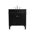 thumbnail image 3 of 30 inch single bathroom vanity in Black, 3 of 8