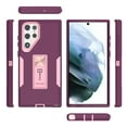thumbnail image 6 of CoverON For Samsung Galaxy S22 Ultra Case, Military Grade Heavy Duty Full Body Phone Kickstand Cover - Purple, 6 of 9