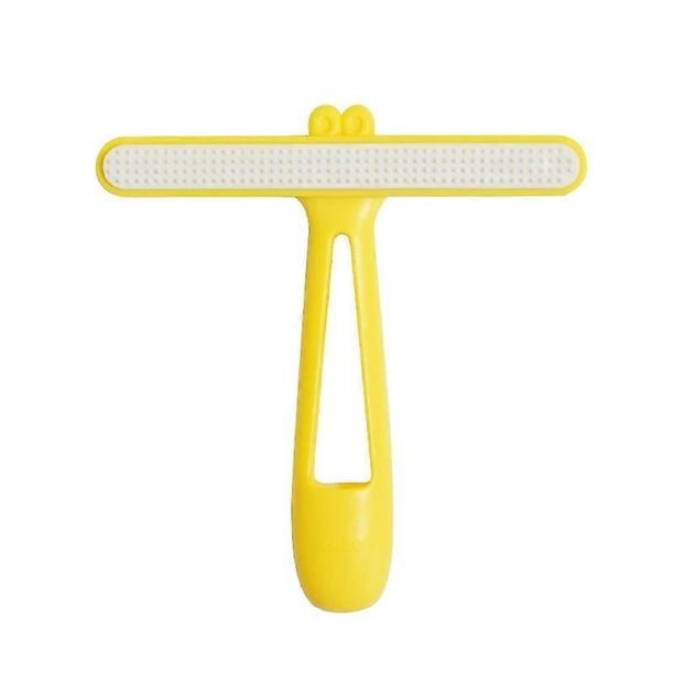 Pet Hair Remover Roller: Reusable Silicone Lint Brush for Dog & Cat Hair - Double-Sided Scraper for Furniture Clothes & Car Interiors