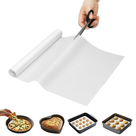Silicone Baking Mat Roll Nonstick Dough Baking Sheet Reusable Silicone Mat Roll Cuttable Pastry Sheet 244 cm for Air Fryer Liner Freeze Dryer Oven Pan