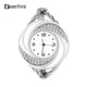 thumbnail image 2 of Reloj analógico, Geekthink Reloj analógico de cuarzo con diamantes de imitación, reloj redondo impulsado por el rendimiento, 2 of 8