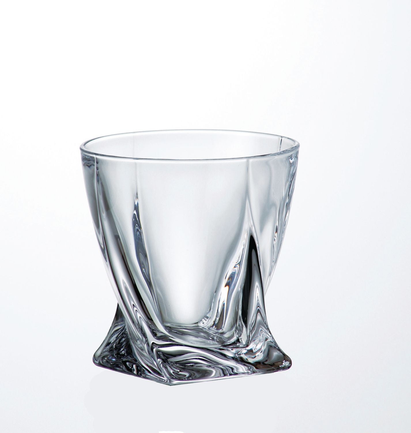 Crystalite Bohemia Quadro 7-Piece Whiskey Glass Set