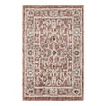 thumbnail image 3 of Unique Loom Eco Traditional Collection Area Rug - Coherance (2' x 3' Rectangle Dusty Rose/Ivory), 3 of 7